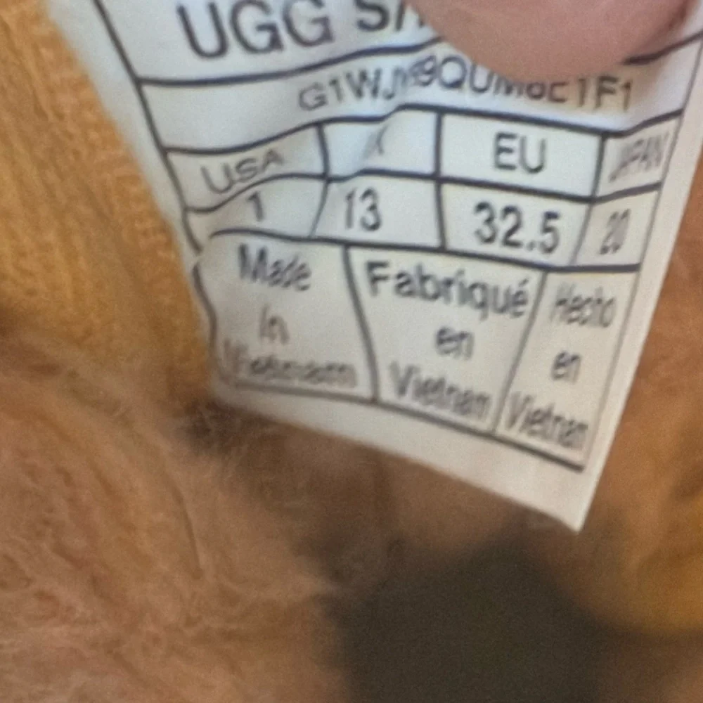 UGG Kids Mustard Yellow Boots